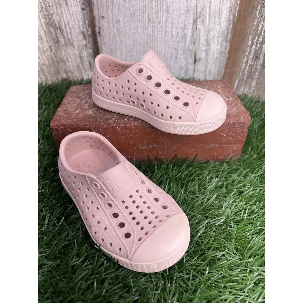 Native Jefferson Blush Lightweight Slip On Shoes C5